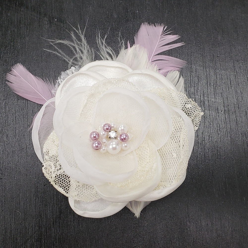 Vintage Satin Flower accessory for hair